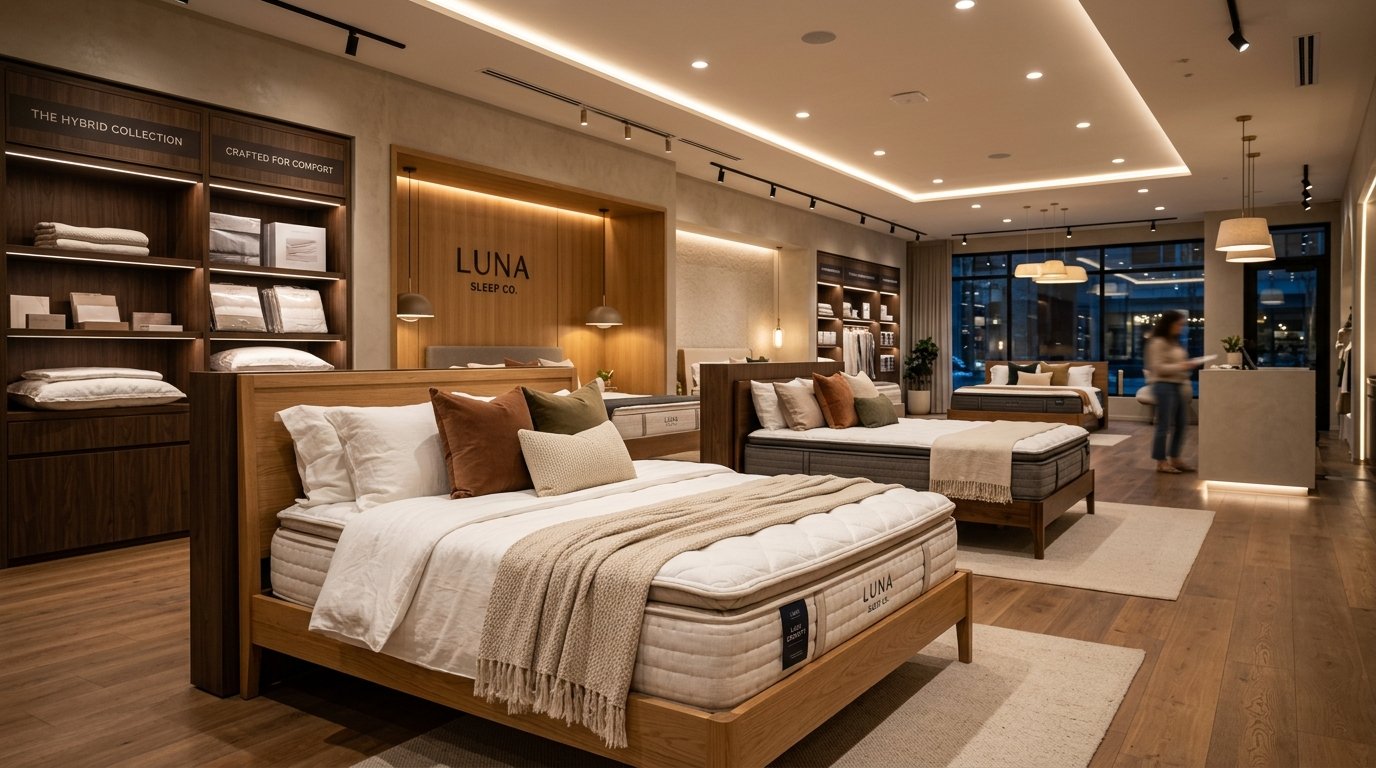 Global Mattress Premium Luxury Showroom Experience